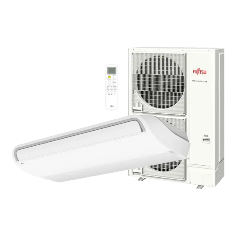 Ar Condicionado Piso Teto Fujitsu Inverter 54000 Btus Quente e Frio 220v R-32